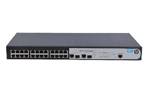 HPE 24-Ports SFP Layer 2 Managed Rack-mountable Network Switch