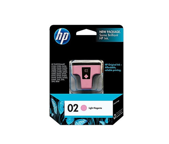 HP 02 Light Magenta Ink Cartridge for Inkjet 240