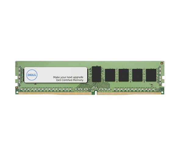 Dell 16GB DDR4-2400MHz PC4-19200 ECC Registered CL17 288-Pin DIMM Dual Rank 1.2V Memory Module