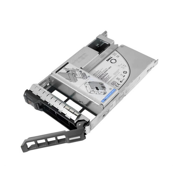 Dell 800GB SAS 12Gb/s Mixed Use 2.5-inch Internal Solid State Drive (SSD) with 3.5-inch Hybrid Carrier