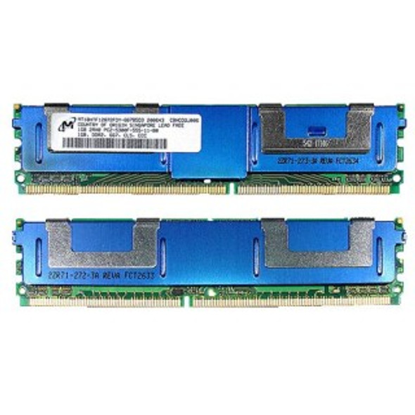 Apple 1GB DDR2-667MHz PC2-5300 ECC Fully Buffered CL5 240-Pin DIMM Dual Rank Memory Module for Xserve A1196