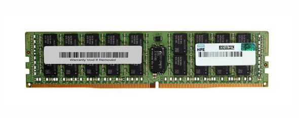 HPE 16GB 2400MHz DDR4 PC4-19200 Registered ECC CL17 288-Pin DIMM 1.2V Dual Rank Memory