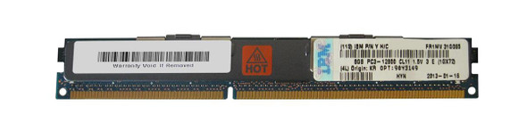 IBM 8GB 1600MHz DDR3 PC3-12800 Registered ECC CL11 240-Pin DIMM Dual Rank Memory