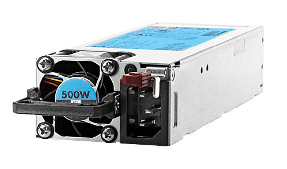 HP 500Watts Flex Slot Platinum Hot-Pluggable Power Supply