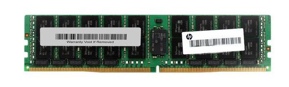 HP 32GB 2400MHz DDR4 PC4-19200 Registered ECC CL17 288-Pin DIMM 1.2V Dual Rank Memory