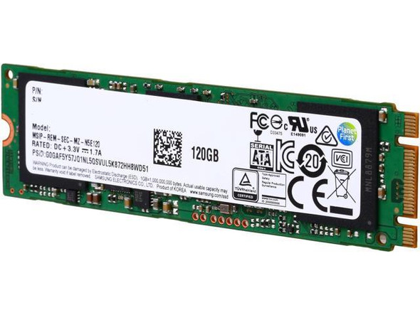 HP 120GB SATA 6Gb/s M.2 Multi Level Cell (MLC) Solid State Drive (SSD)