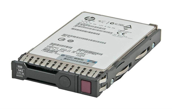 HP 1.9TB SAS 12Gb/s Read Intensive Hot Plug 2.5 inch Solid State Drive (SSD)  for ProLiant Gen8 Servers