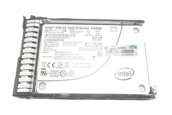 HP 240GB SATA 6Gb/s 2.5 inch Solid State Drive (SSD)