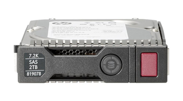 HP 2TB SAS 12Gb/s 7200RPM SC Midline 3.5 inch Hard Disk Drive with Tray