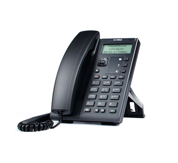 Mitel 6863i 2-Lines Dual-Port Ethernet 2.75-inch LCD VoIP Phone