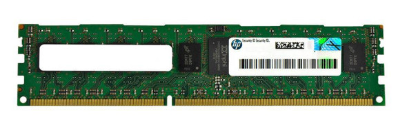 HP 4GB PC3-10600 DDR3-1333Mhz ECC Registered CL9 240-Pin DIMM 1.35V Low Voltage Single Rank Memory