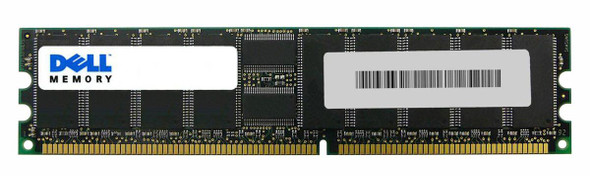 Dell 1GB PC2100 DDR-266MHz ECC Unbuffered CL2.5 184-Pin DIMM Memory Module