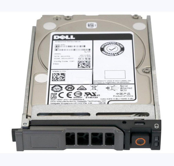 Dell 600GB SAS 12Gb/s 15000RPM 2.5 inch Hard Disk Drive