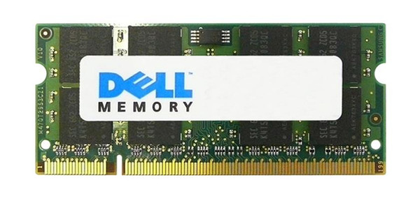 Dell 256MB DDR2-667MHz PC2-5300 non-ECC Unbuffered CL5 200-Pin SoDimm Single Rank Memory Module