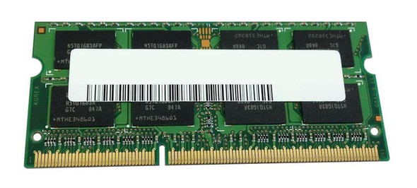 Dell 2GB DDR3-1066MHz PC3-8500 non-ECC Unbuffered CL7 204-Pin SoDimm Dual Rank Memory Module