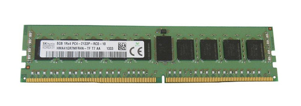 Hynix 8GB 2133MHz DDR4 PC4-17000 ECC Registered CL15 288-Pin DIMM 1.2V Single Rank Memory Module