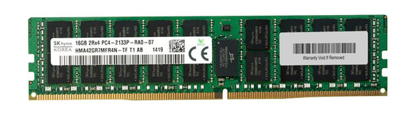 Hynix 16GB 2133MHz DDR4 PC4-17000 Registered ECC CL15 288-Pin DIMM 1.2V Dual Rank Memory