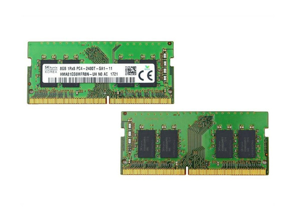 Hynix 8GB DDR4-2400MHz PC4-19200 non-ECC Unbuffered CL17 260-Pin SoDimm Single Rank Memory Module