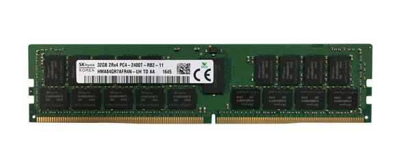 Hynix 32GB PC4-19200 DDR4-2400MHz Registered ECC CL17 288-Pin DIMM 1.2V Dual Rank Memory Module