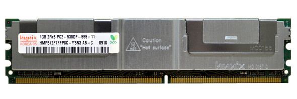 Hynix 1GB DDR2-667MHz PC2-5300 ECC Fully Buffered CL5 240-Pin DIMM Dual Rank Memory Module