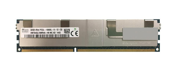 Hynix 32GB 1333MHz DDR3 PC3-10600 ECC Registered CL9 240-Pin Load Reduced DIMM 1.35V Quad Rank x4 Memory Module