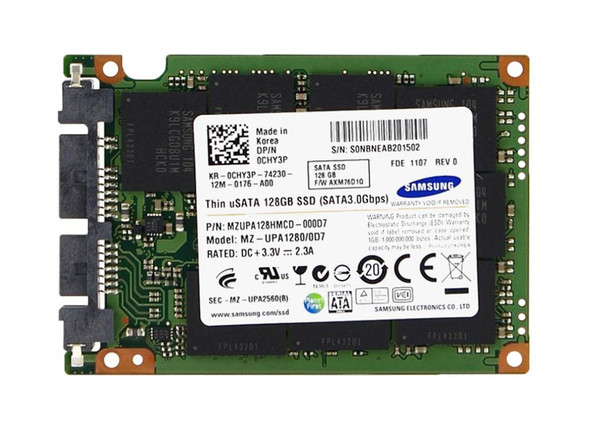 Dell 128GB Multi Level Cell (MLC) SATA 3Gb/s 1.8 inch Solid State Drive (SSD)