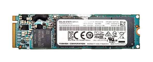 Lenovo 512GB Multi Level Cell (MLC) PCI Express 3 x4 NVMe M.2 2280 Solid State Drive (SSD)