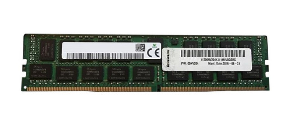 Lenovo 16GB 2400MHz DDR4 PC4-19200 ECC Registered CL17 288-Pin DIMM 1.2V Dual Rank Memory Module