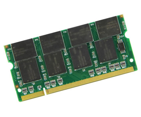 Micron 512MB 133MHz PC133 non-ECC Unbuffered CL3 144-Pin SoDimm Memory Module