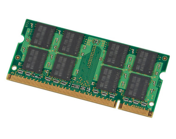 Micron 128MB DDR2-667MHz PC2-5300 non-ECC Unbuffered CL5 200-Pin SoDimm Single Rank Memory Module