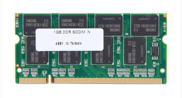 PNY 1GB PC2700 DDR-333MHz non-ECC Unbuffered CL2.5 200-Pin SoDimm 2.5V Single Rank Memory Module