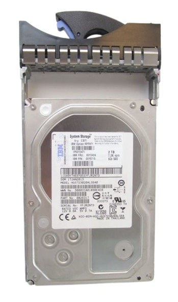 IBM 2TB SAS 6Gb/s 7200RPM Near Line 3.5 inch Hard Disk Drive with Tray