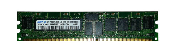 Samsung 512MB 400MHz DDR PC3200 Registered ECC CL3 184-Pin DIMM Memory