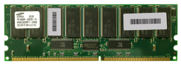 Samsung 2GB PC1600 DDR-200MHz ECC Registered CL2 184-Pin DIMM Memory