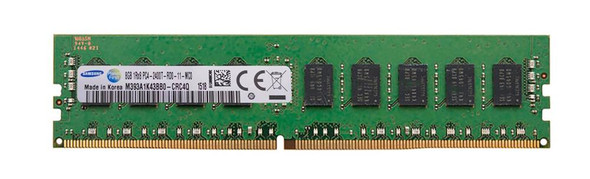 Samsung 8GB PC4-19200 DDR4-2400MHz Registered ECC CL17 288-Pin DIMM 1.2V Single Rank Memory Module