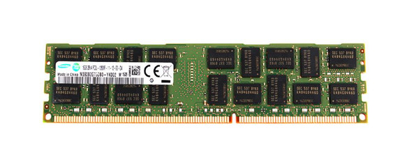 Samsung 16GB 1600MHz DDR3 PC3-12800 ECC Registered CL11 240-Pin DIMM 1.35V (LV) Dual Rank Memory Module