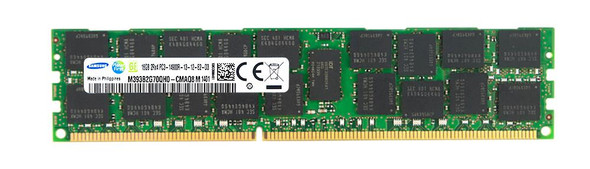 Samsung 16GB 1866MHz DDR3 PC3-14900 Registered ECC CL13 240-Pin DIMM Dual Rank Memory