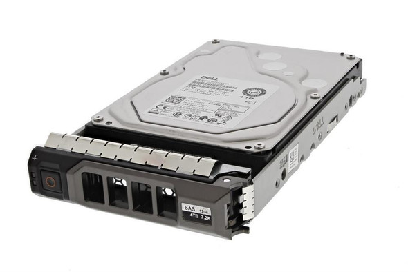 Dell 4TB 7200RPM SAS 12Gb/s 128MB Cache 3.5-inch Hard Drive for 14G C6420 Server
