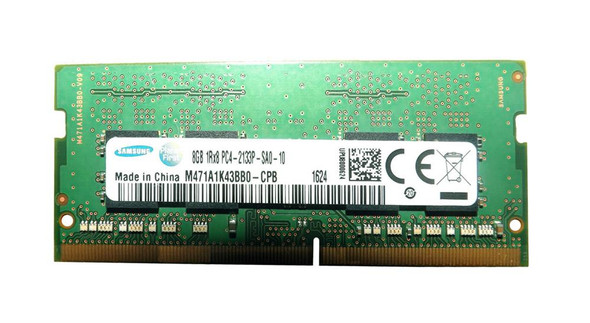 Samsung 8GB 2133MHz DDR4 PC4-17000 Unbuffered non-ECC CL15 260-Pin Sodimm 1.2V Single Rank Memory