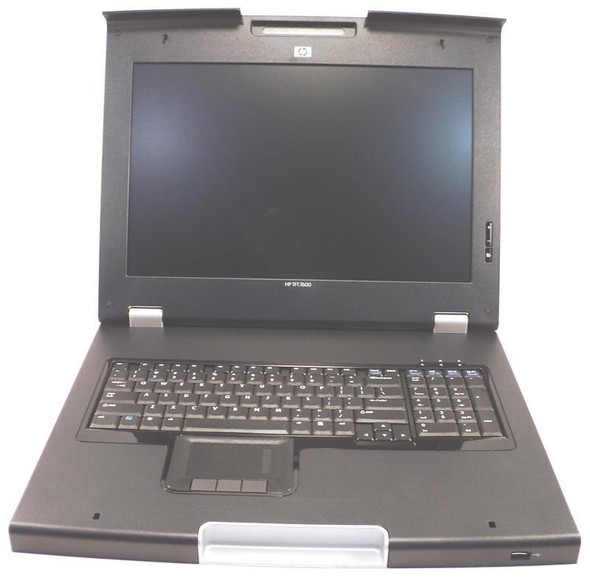 HP TFT7600 RKM Console 17 inch LCD Full Keyboard TouchPad 1U
