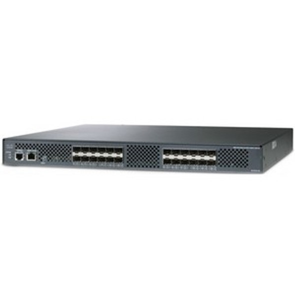 HP MDS 9124 16 Port 4Gb Fibre Channel 1U Rack Mountable Fabric Net Switch