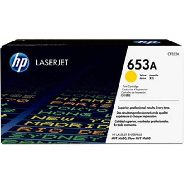 HP 653A Yellow LaserJet Toner Cartridge