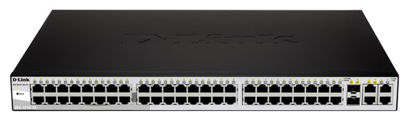 D-Link 48Ports 10/100/1000Base-T Managed Gigabit Ethernet Net Switch with 4 Gigabit SFP Port Rack Mountable
