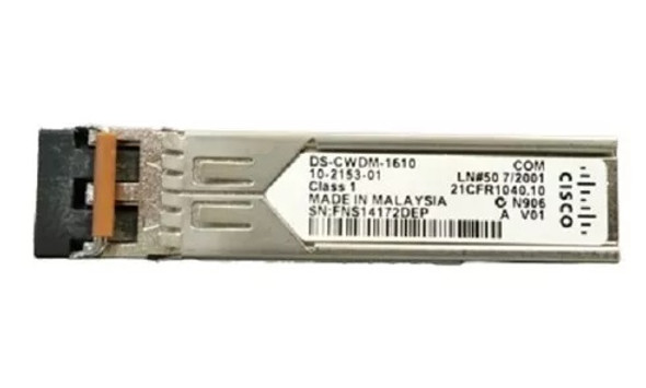 Cisco 1.25Gb/s 1000Base-CWDM Single-mode Fibre 80km 1610nm Duplex LC Connector SFP Transceiver Module