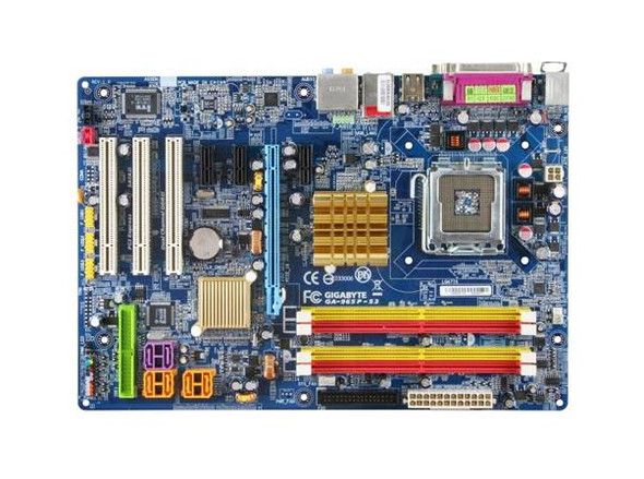 Gigabyte Intel P965 Express ATX Socket Type LGA775 Motherboard (System Board)