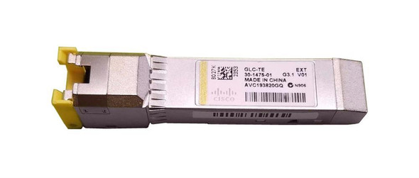 Cisco 1Gb/s 1000Base-T Copper 100m RJ-45 Connector SFP Transceiver Module