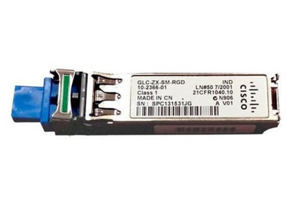 Cisco Rugged SFP (mini-GBIC) Transceiver Module 1000Base-ZX