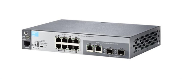 HP 2530-8G-PoE+ 8 Port With 2 Combo Gigabit SFP Port 10/100/1000Base-T Managed Gigabit Ethernet Rack Mountable Net Switch