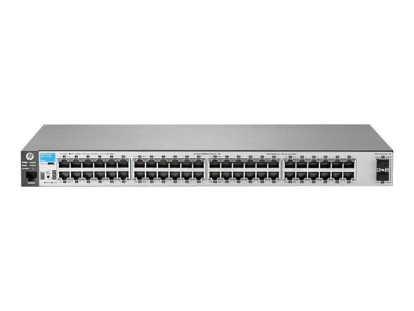 HP ProCurve 2530-48G-2SFP+ 48Ports 10/100/1000Base-T Managed Gigabit Ethernet Rack Mountable Net Switch