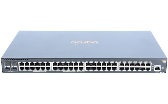 HP Aruba 2930F 48G 4 SFP 48Ports Gigabit Ethernet 1U Rack Mountable Net Switch